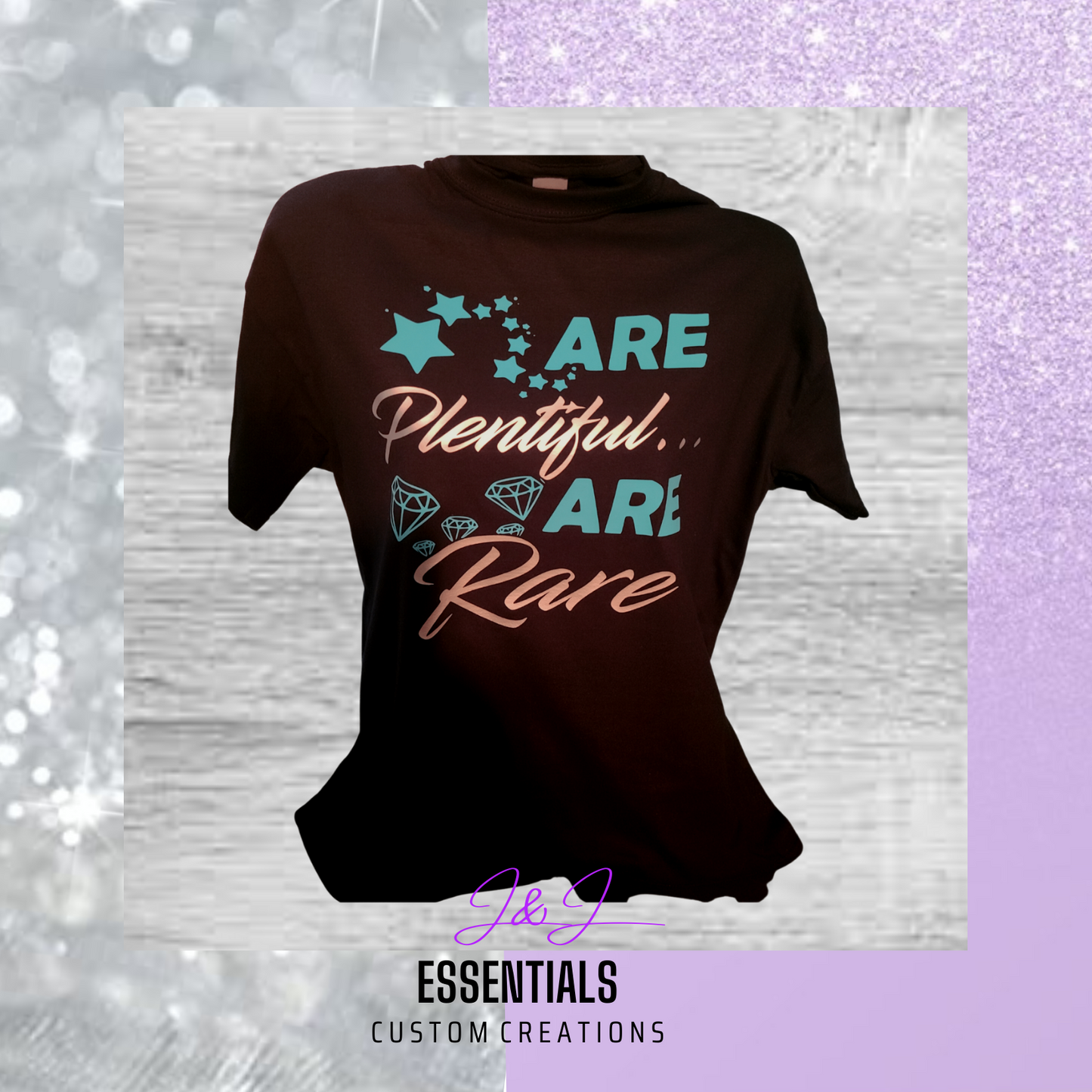 Custom vinyl shirts 2 color 1 side