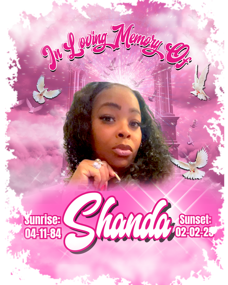 Editable Memorial Design Photoshop Template | In Loving Memory Digital Download