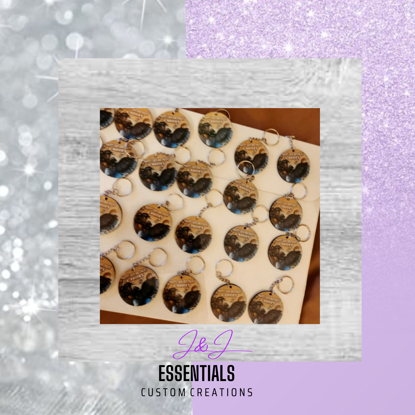 Custom sublimation keychains – J&J Essentials